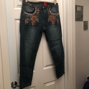Christina Jeans, Size 14 ankle length, gently worn
